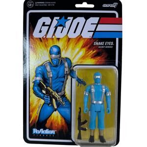 Super7 GI Joe Snake Eyes Secret‎ Service ReAction Figures Wave 2 2021